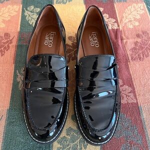 Black Size 8 Penny Loafers